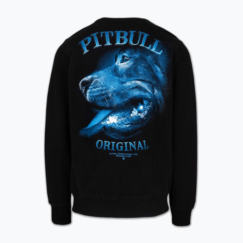 Bluză pentru bărbați Pitbull Crewneck Midnight black 6