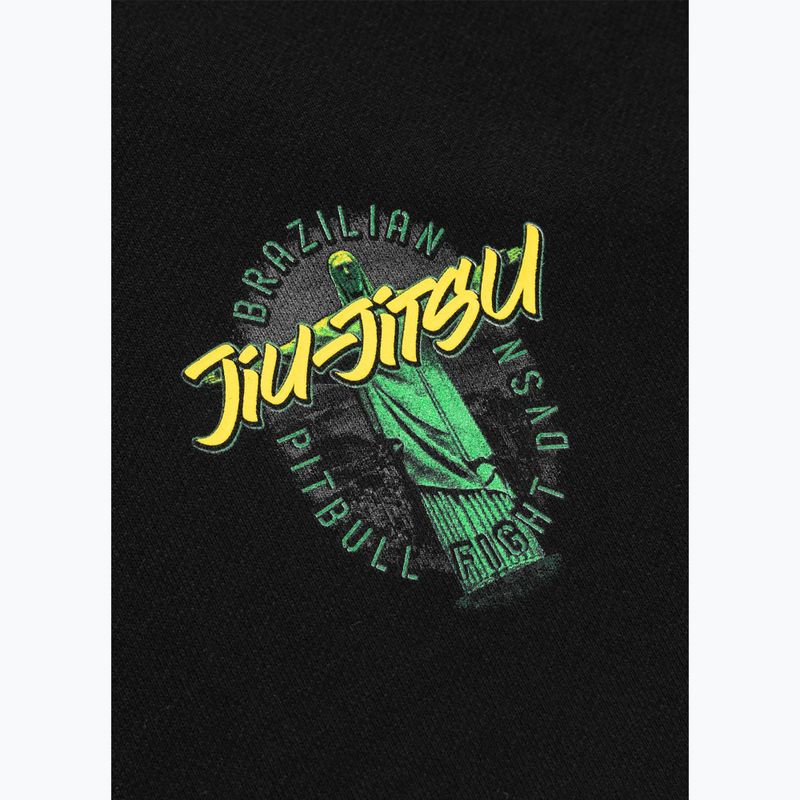 Bluză pentru bărbați Pitbull Crewneck Bjj Fight Dvsn black 4