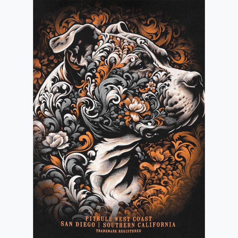 Bluză pentru bărbați Pitbull Tattoo Hooded black 5