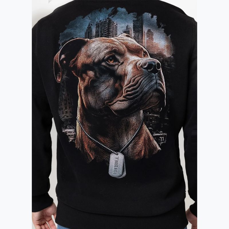 Bluză pentru bărbați Pitbull Hero Hooded black 3