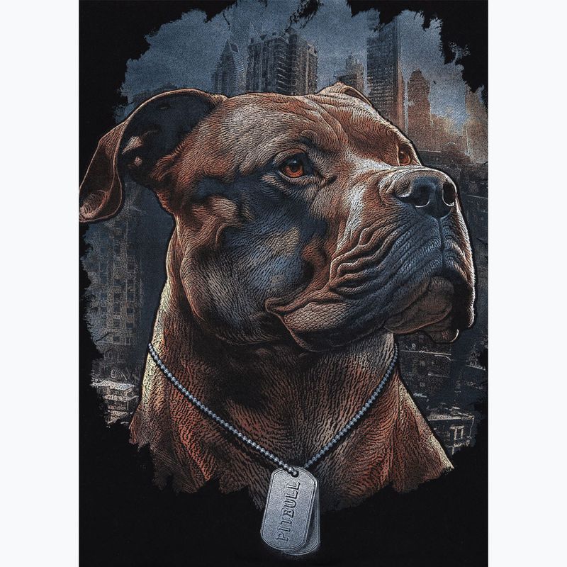 Bluză pentru bărbați Pitbull Hero Hooded black 8