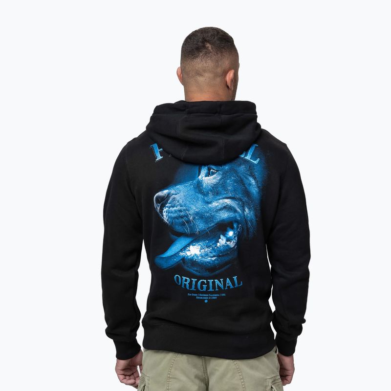 Bluză pentru bărbați Pitbull Midnight Hooded black 3