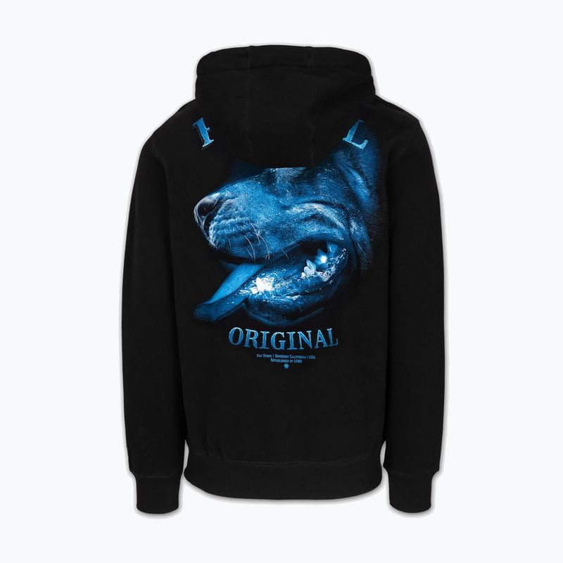 Bluză pentru bărbați Pitbull Midnight Hooded black 5