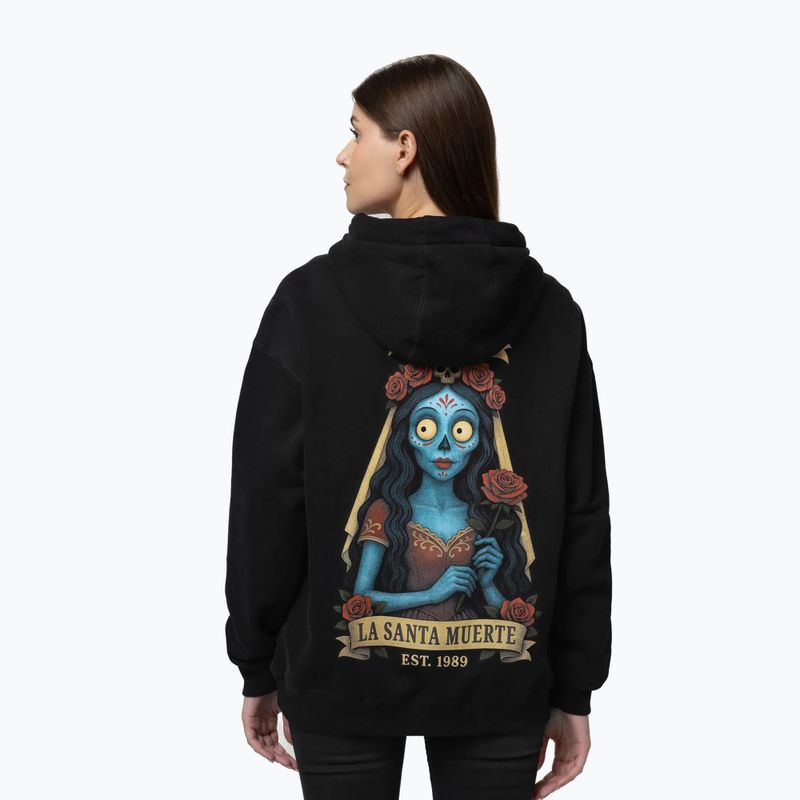 Bluză pentru femei Pitbull La Santa Muerte Hooded black 3