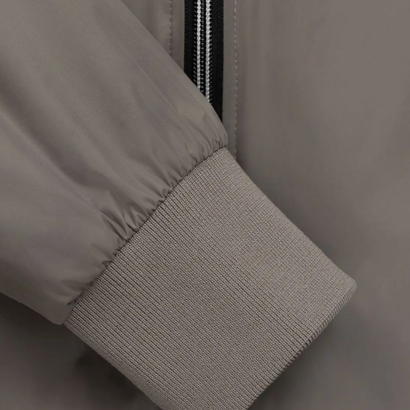 Geacă pentru bărbați Pitbull Athletic Logo Nylon Hooded taupe 12