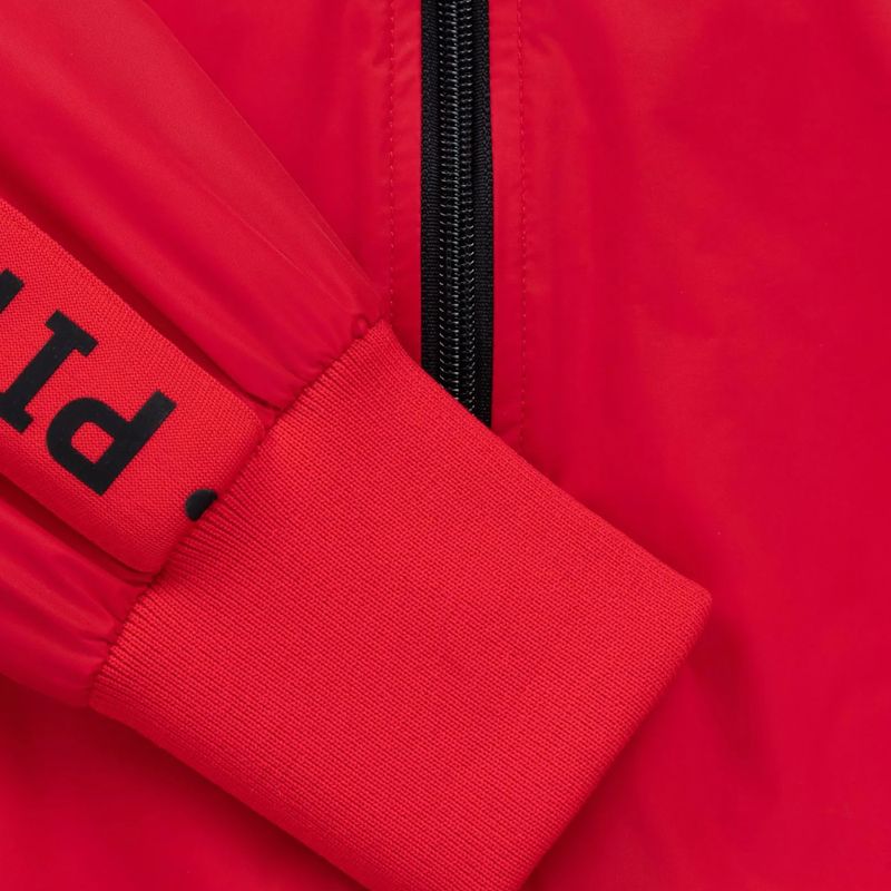 Geacă pentru bărbați Pitbull Athletic Tape Nylon Hooded red 12