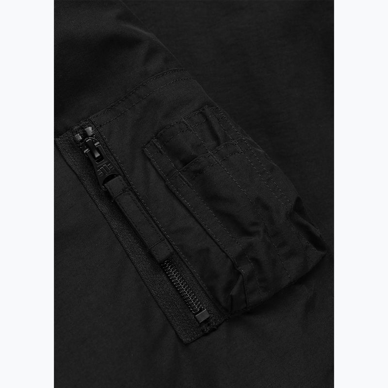 Geacă pentru bărbați Pitbull Hooper Hooded black 9