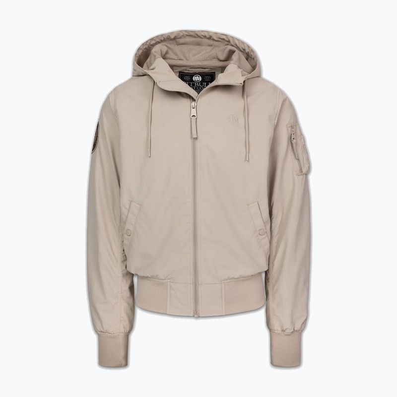 Geacă pentru bărbați Pitbull Hooper Hooded sand 5