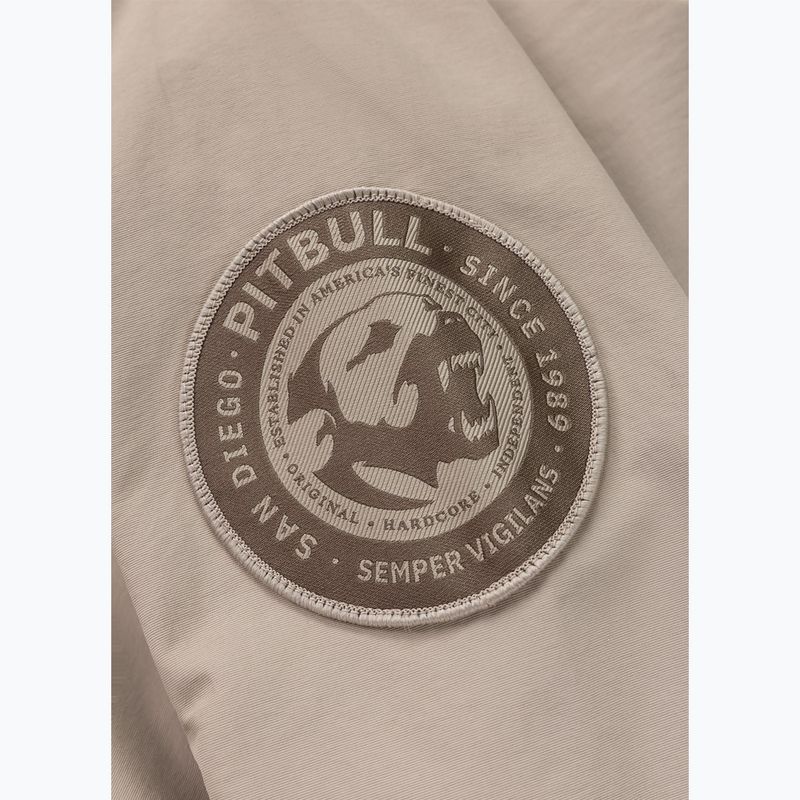 Geacă pentru bărbați Pitbull Hooper Hooded sand 10