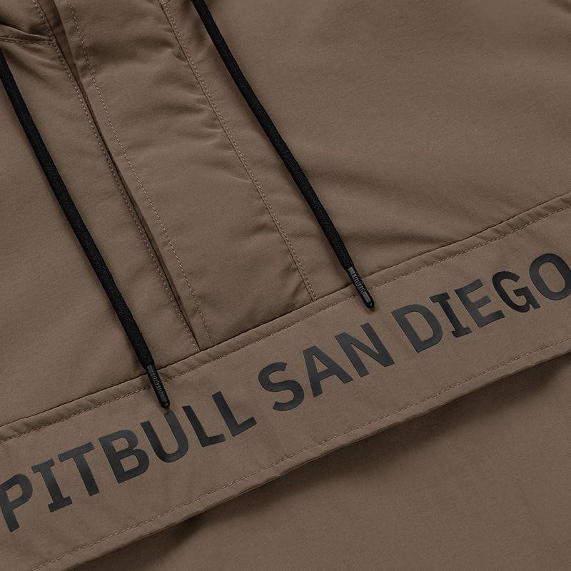 Geacă pentru bărbați Pitbull Meandro Kangaroo dark brown 12