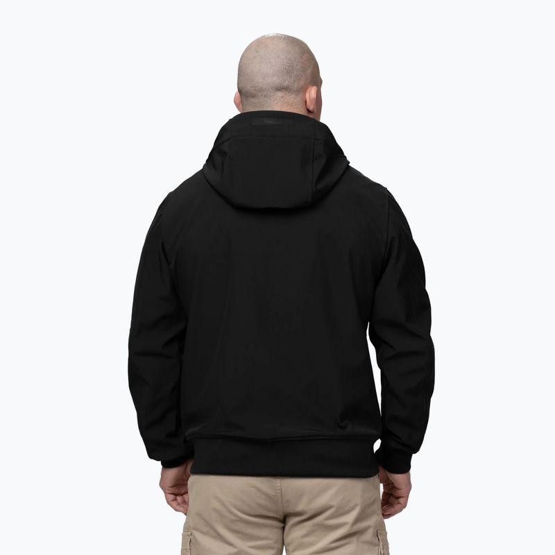 Geacă pentru bărbați Pitbull Roscoe Softshell black 3