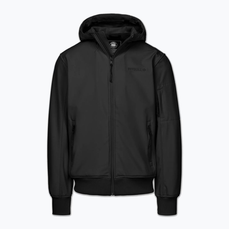 Geacă pentru bărbați Pitbull Roscoe Softshell black 5