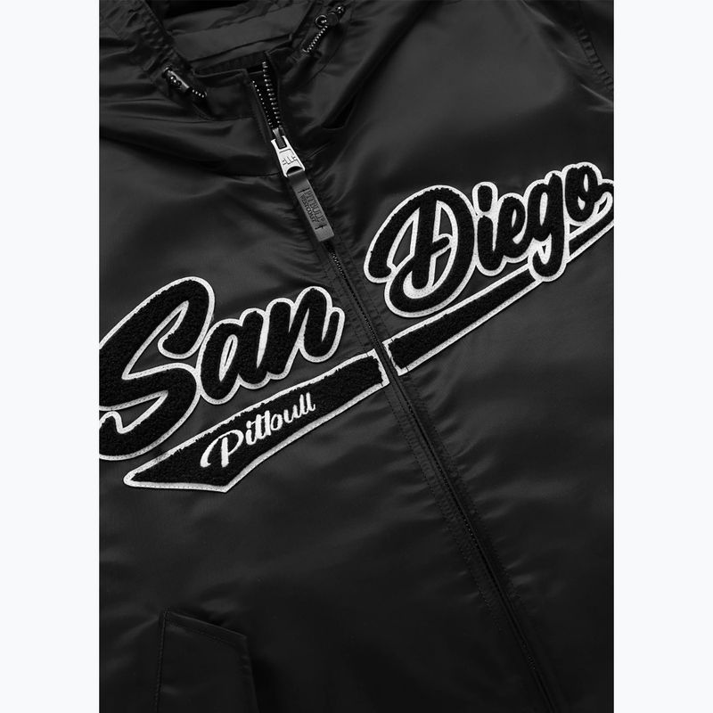 Geacă pentru bărbați Pitbull Aero Flight Hooded black 9