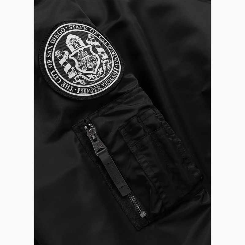 Geacă pentru bărbați Pitbull Aero Flight Hooded black 10