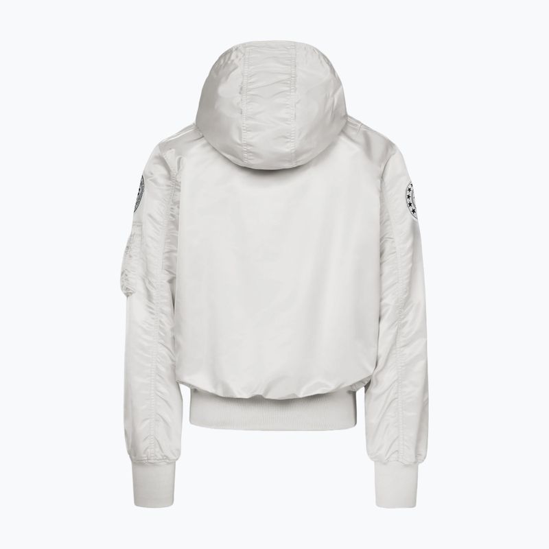 Geacă pentru bărbați Pitbull Aero Flight Hooded off white 6