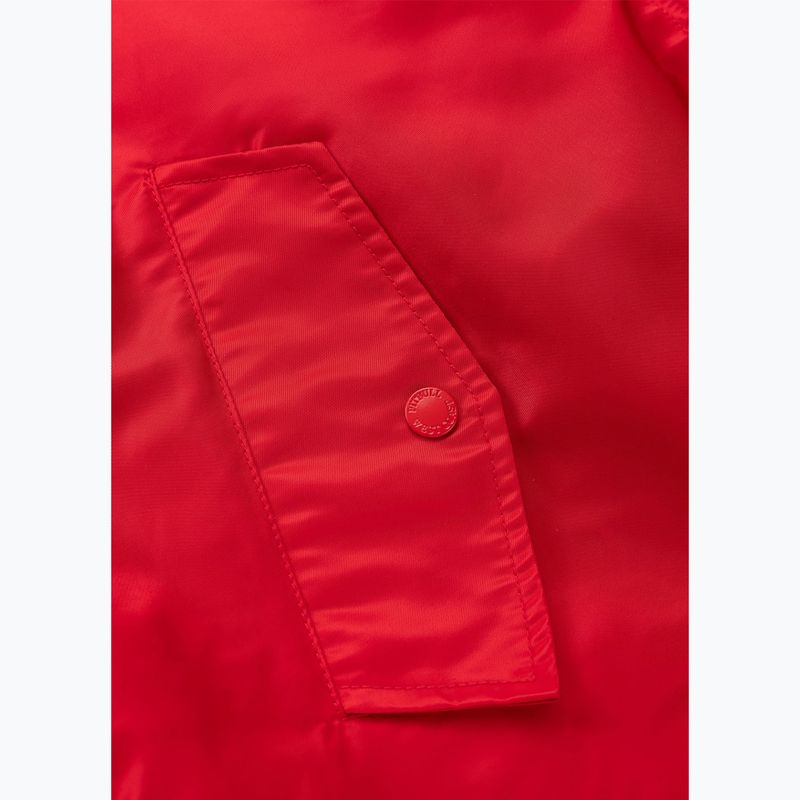 Geacă pentru bărbați Pitbull Aero Flight Hooded fluo/red 8