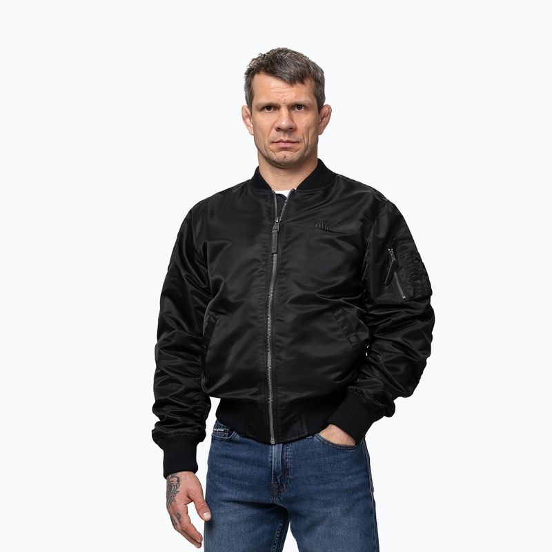 Geacă pentru bărbați Pitbull Akron MA1 Flight black 4