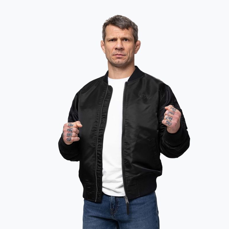 Geacă pentru bărbați Pitbull Akron MA1 Flight black 5