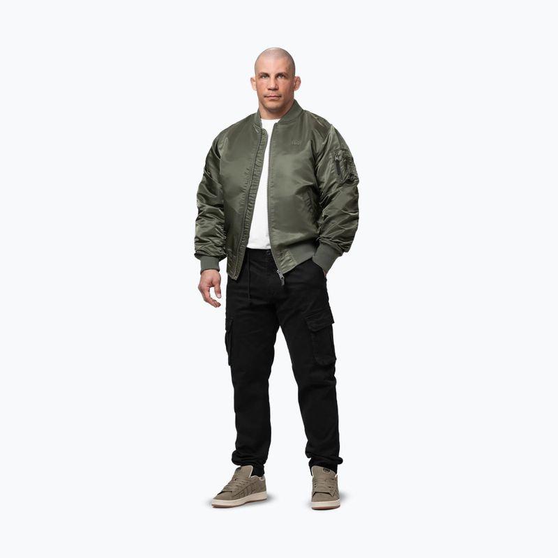 Geacă pentru bărbați Pitbull Akron MA1 Flight olive 2