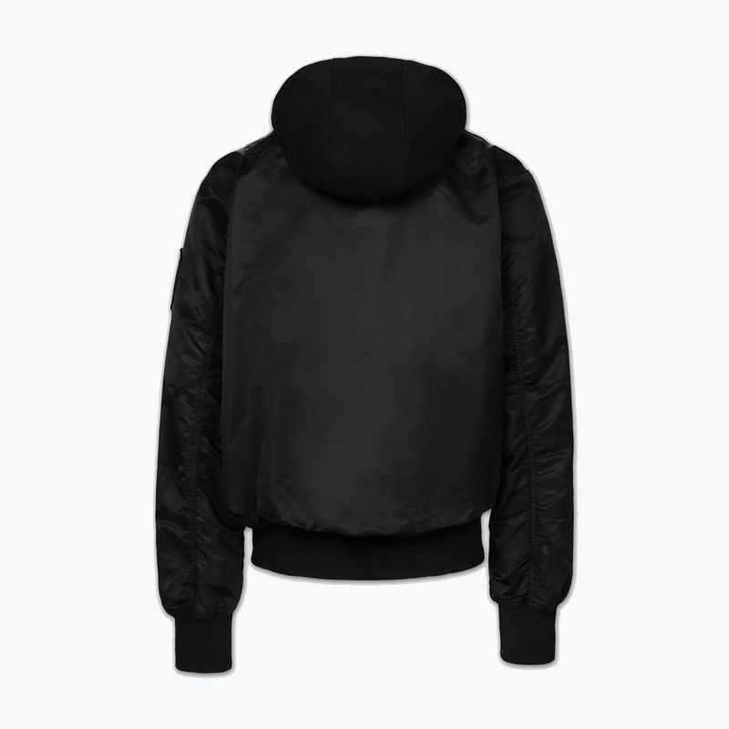 Geacă pentru bărbați Pitbull Mason San Diego Baseball Hooded black 6