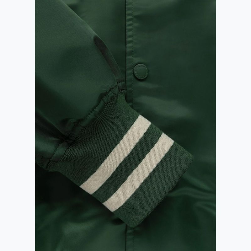 Geacă pentru bărbați Pitbull Mason San Diego Baseball Hooded bottle green/beige 10