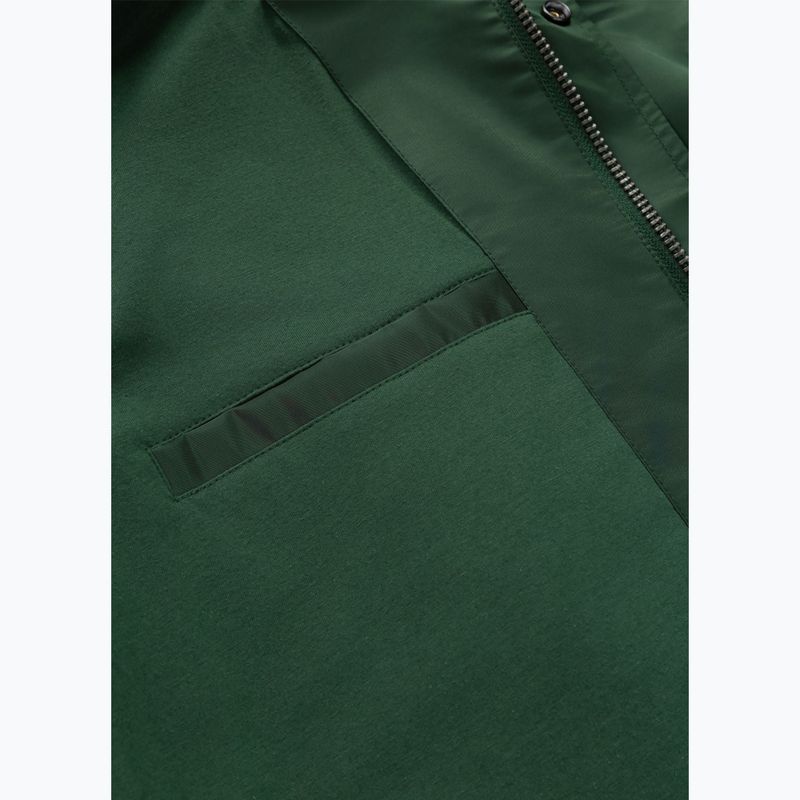 Geacă pentru bărbați Pitbull Mason San Diego Baseball Hooded bottle green/beige 13