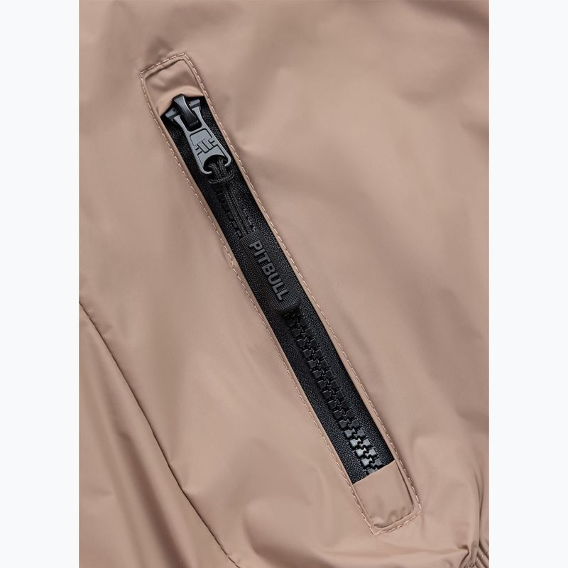 Geacă pentru femei Pitbull Aaricia Stripes Nylon Hooded dark sand 10