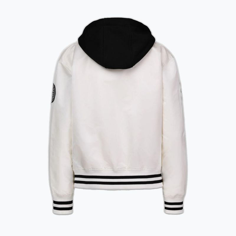 Geacă pentru femei Pitbull Angela San Diego Hooded Varsity off white 6