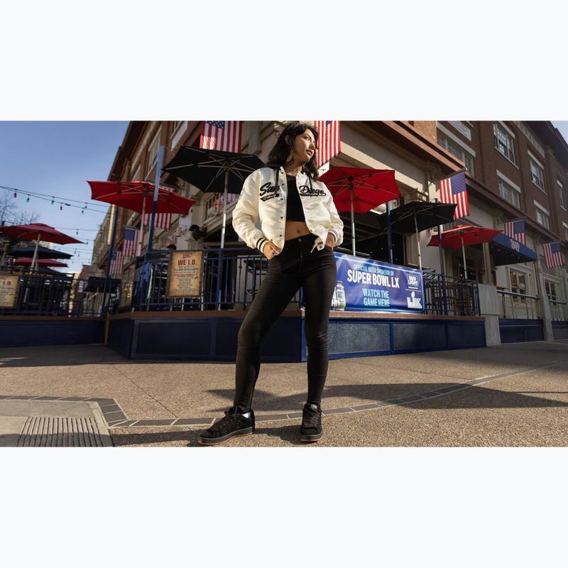 Geacă pentru femei Pitbull Angela San Diego Hooded Varsity off white 16