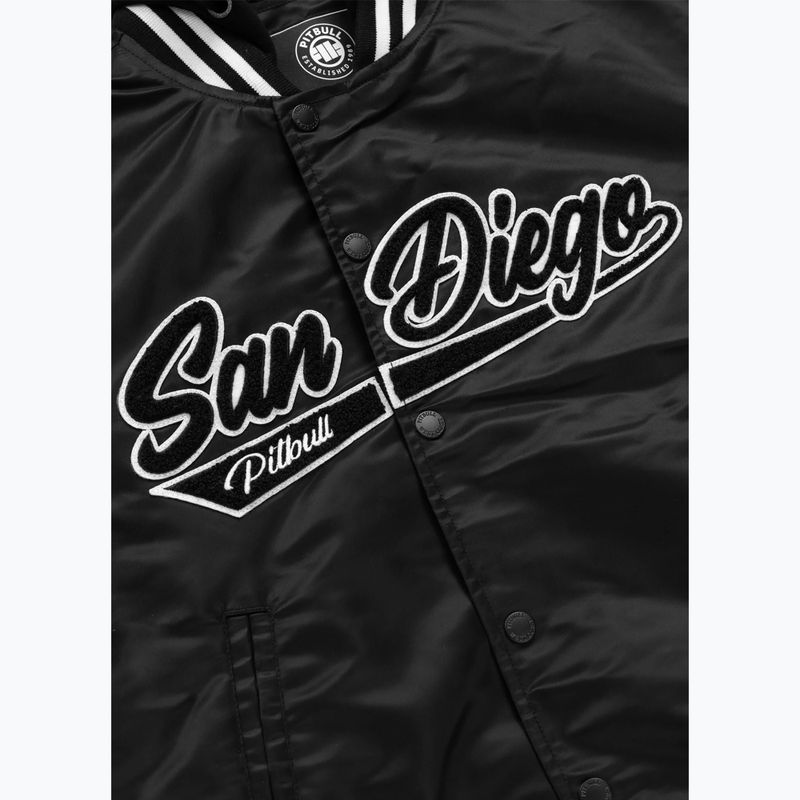 Geacă pentru femei Pitbull Angela San Diego Hooded Varsity black 13