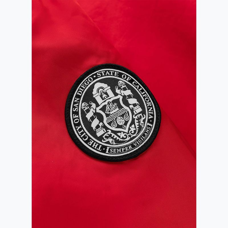 Geacă pentru femei Pitbull Angela San Diego Hooded Varsity fluo/red 11