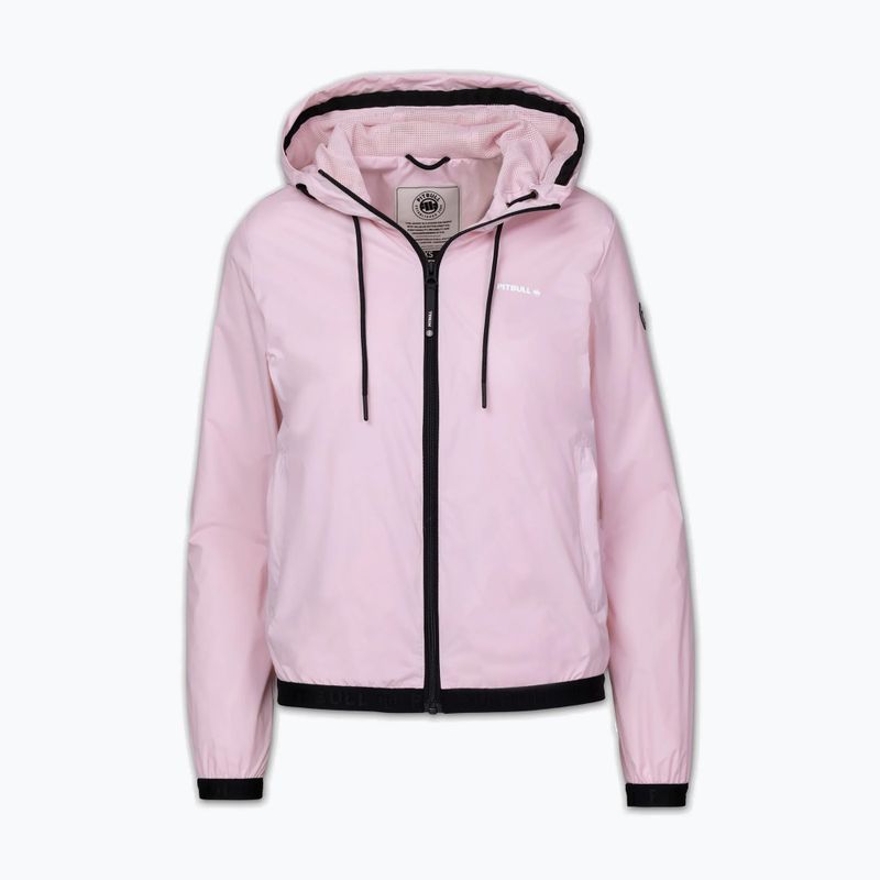 Geacă pentru femei Pitbull Adena Hooded powder pink 3