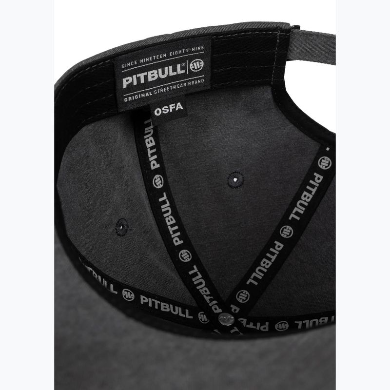 Șapcă pentru bărbați Pitbull Classic "Pitbull San Diego" Low Profile grey 7
