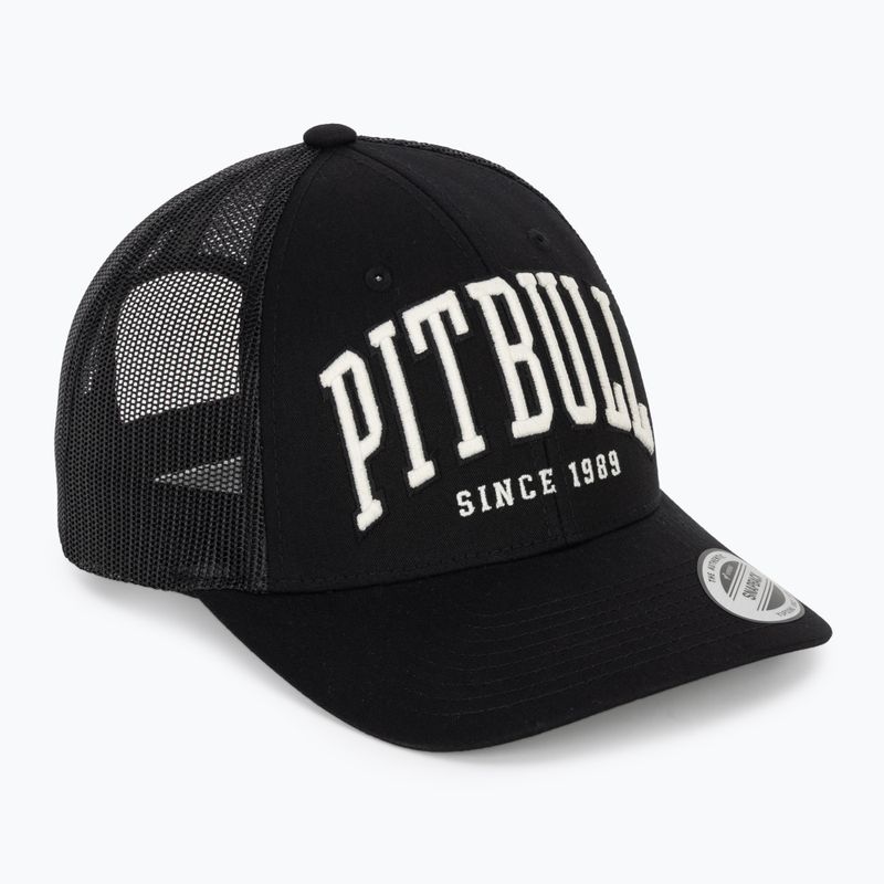 Șapcă pentru bărbați Pitbull Mesh "Pitbull Norton" Trucker Low Profile black/black