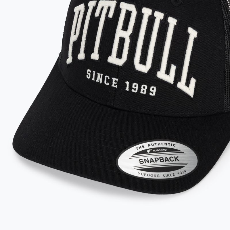 Șapcă pentru bărbați Pitbull Mesh "Pitbull Norton" Trucker Low Profile black/black 3