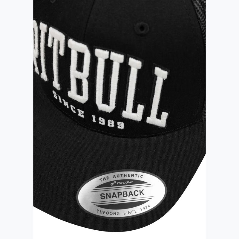 Șapcă pentru bărbați Pitbull Mesh "Pitbull Norton" Trucker Low Profile black/black 4