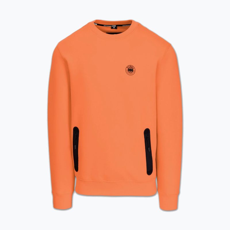 Bluză pentru bărbați Pitbull Dogwood Crewneck Sweatshirt fluo orange 4