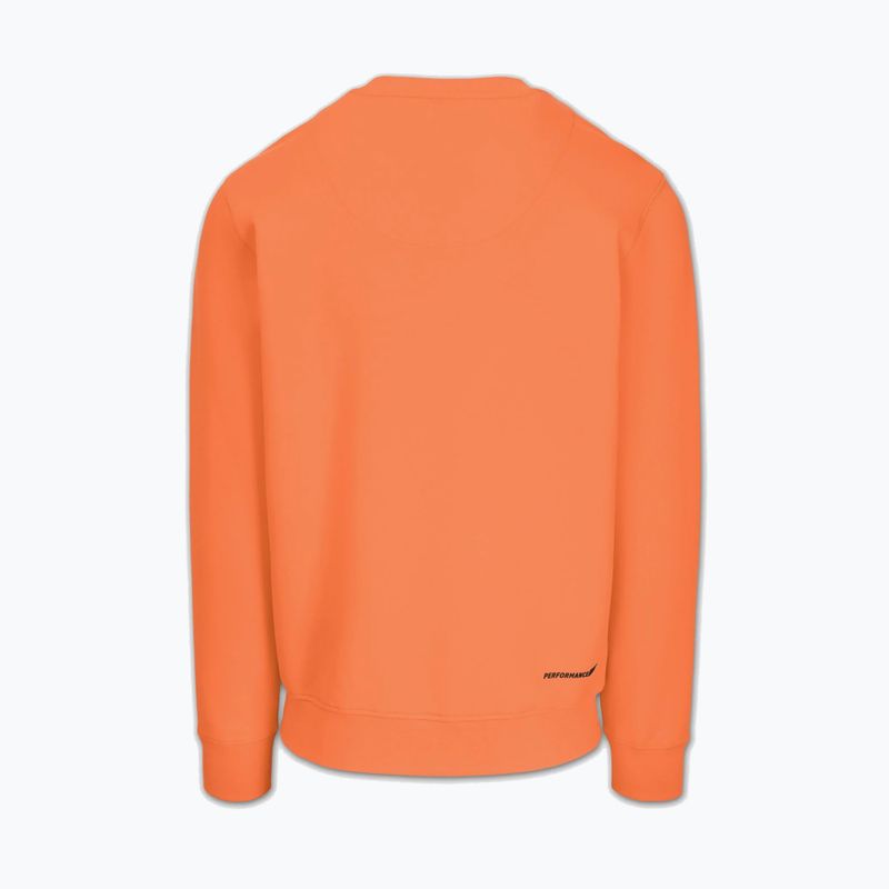 Bluză pentru bărbați Pitbull Dogwood Crewneck Sweatshirt fluo orange 5