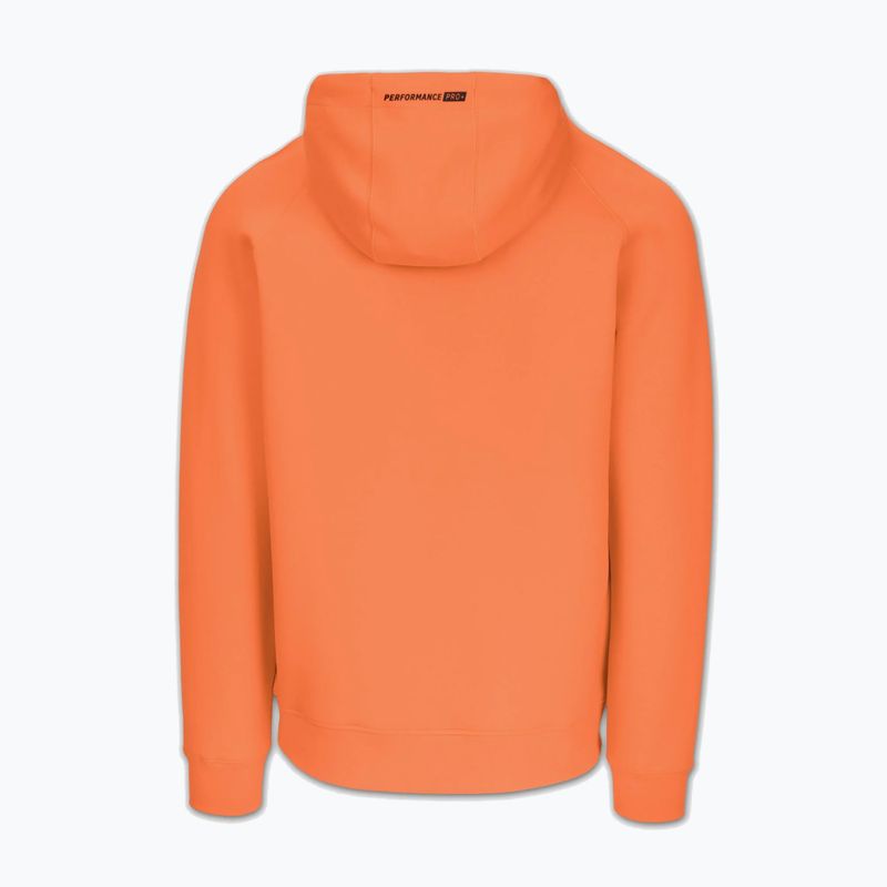 Bluză pentru bărbați Pitbull Dogwood Hooded Zip Sweatshirt fluo orange 6