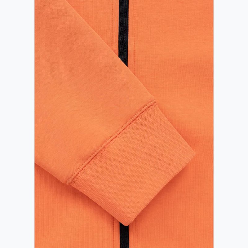 Bluză pentru bărbați Pitbull Dogwood Hooded Zip Sweatshirt fluo orange 9