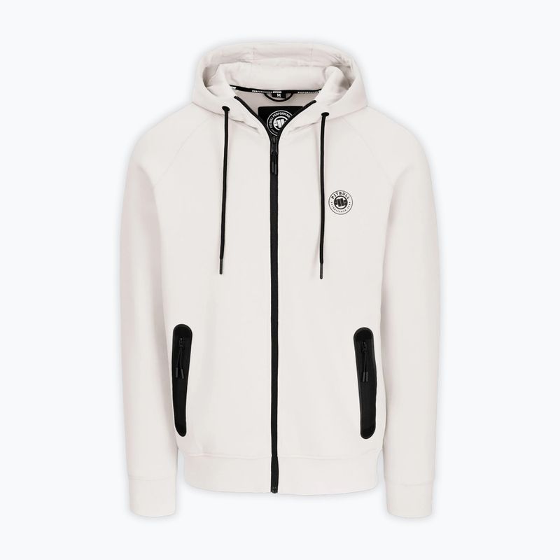 Bluză pentru bărbați Pitbull Dogwood Hooded Zip Sweatshirt off white 6