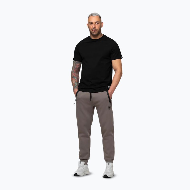 Pantaloni pentru bărbați Pitbull Dogwood Track taupe 2