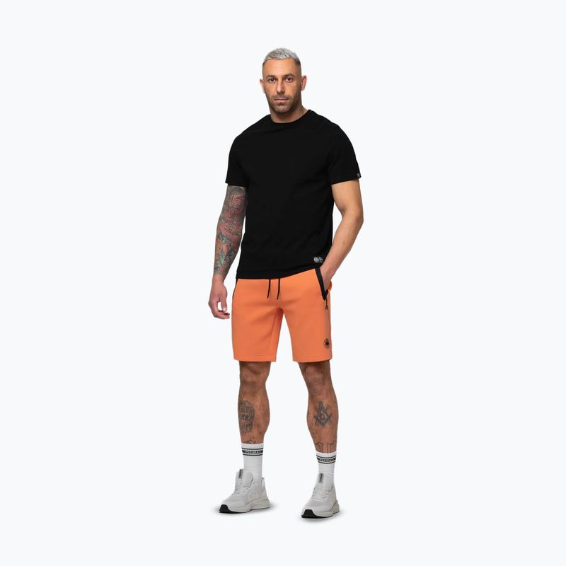 Pantaloni scurți pentru bărbați Pitbull Dogwood Sport fluo orange 4