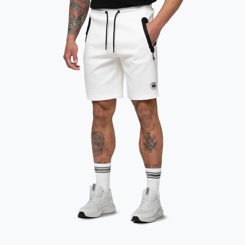 Pantaloni scurți pentru bărbați Pitbull Dogwood Sport off white 4