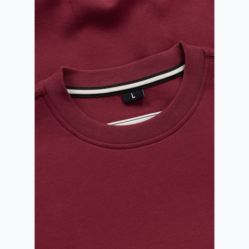 Bluză pentru bărbați Pitbull Sampson Crewneck Sweatshirt burgundy 7