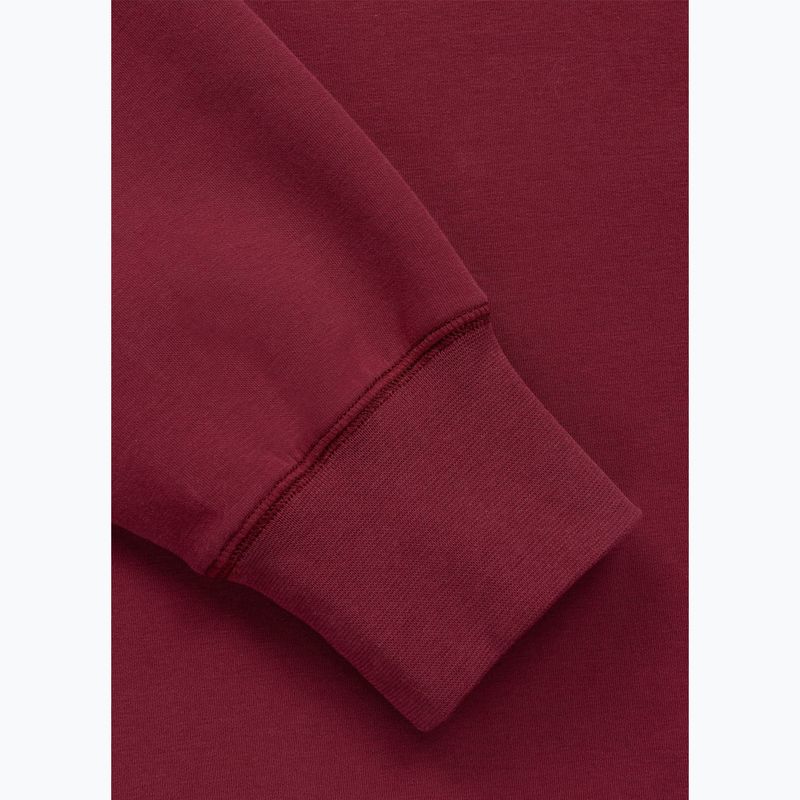 Bluză pentru bărbați Pitbull Sampson Crewneck Sweatshirt burgundy 8