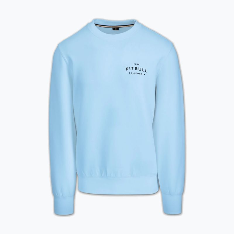 Bluză pentru bărbați Pitbull Sampson Crewneck Sweatshirt sky blue 4
