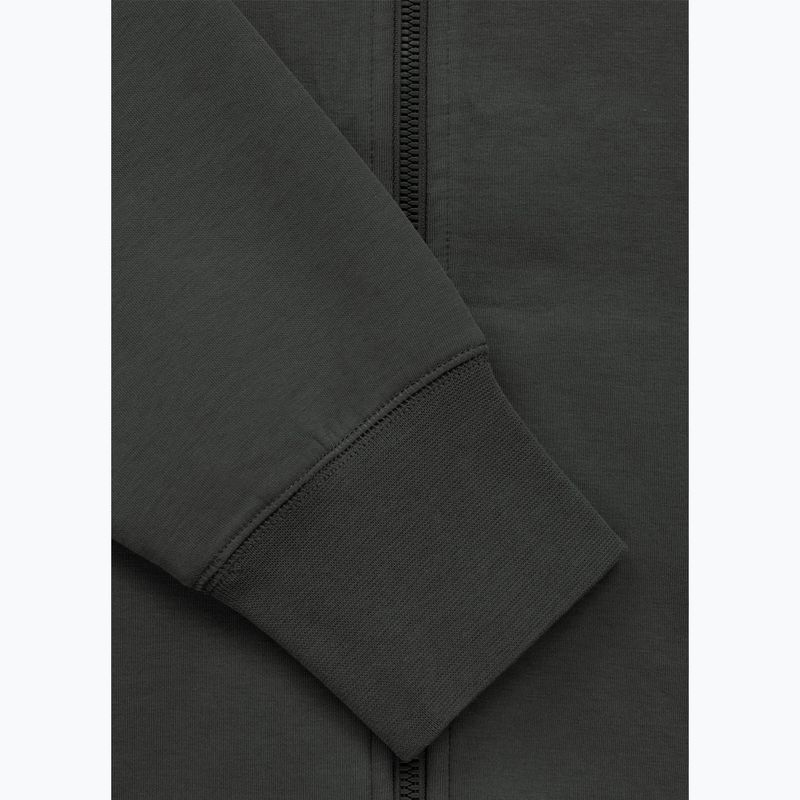 Bluză pentru bărbați Pitbull Sampson Zip grey/green 8