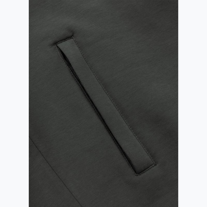 Bluză pentru bărbați Pitbull Sampson Zip grey/green 9