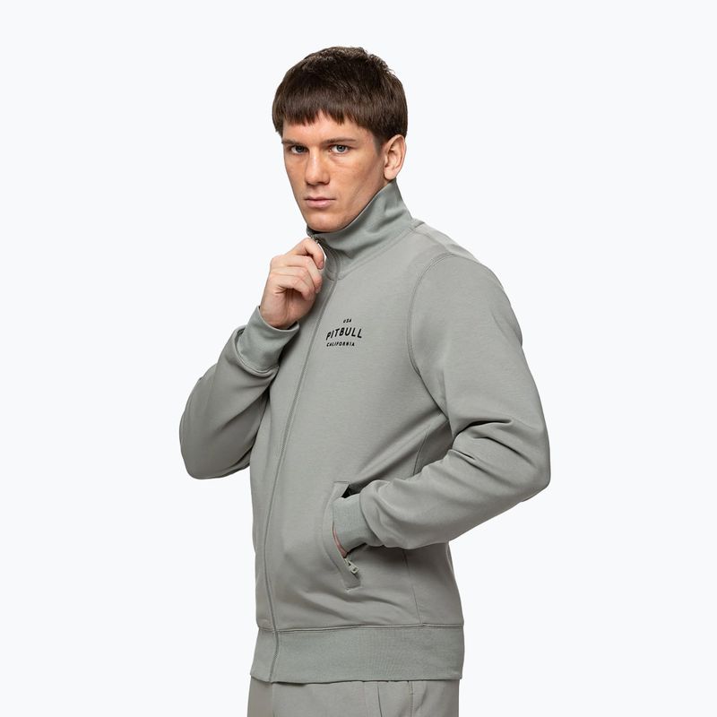 Bluză pentru bărbați Pitbull Sampson Zip grey/harbour 4